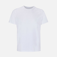 Футболка унисекс Lyam, белая