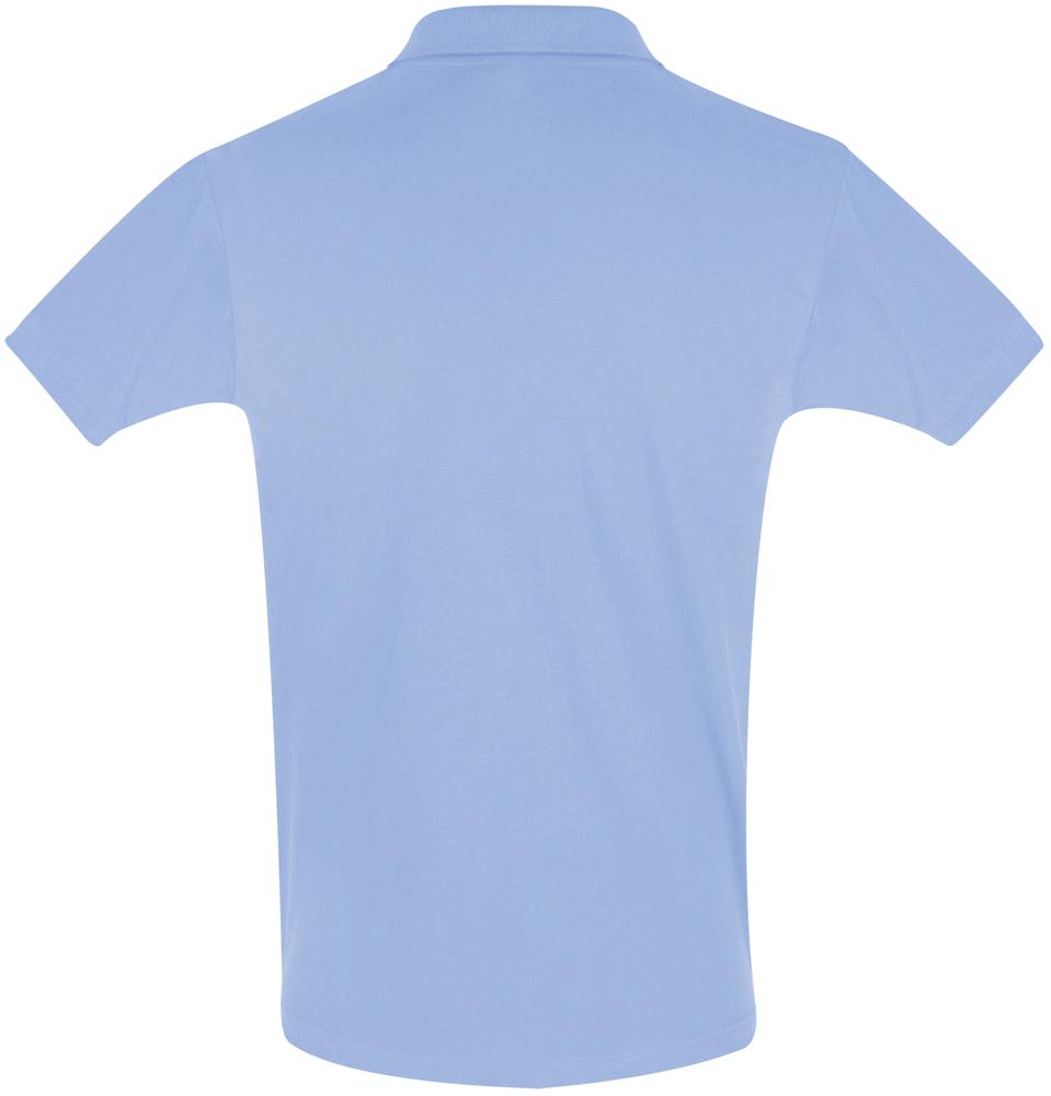 Рубашка поло мужская Perfect Men 180 голубая