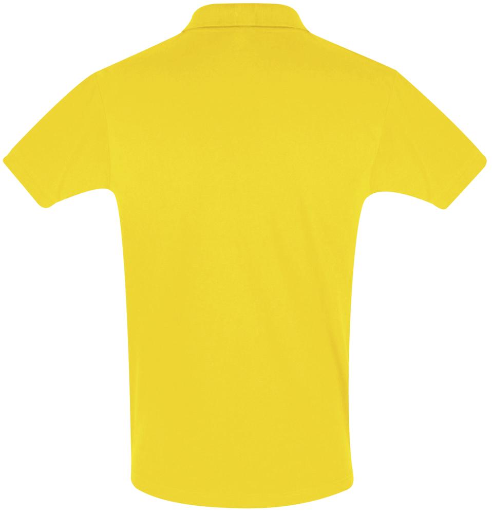 Рубашка поло мужская Perfect Men 180 желтая