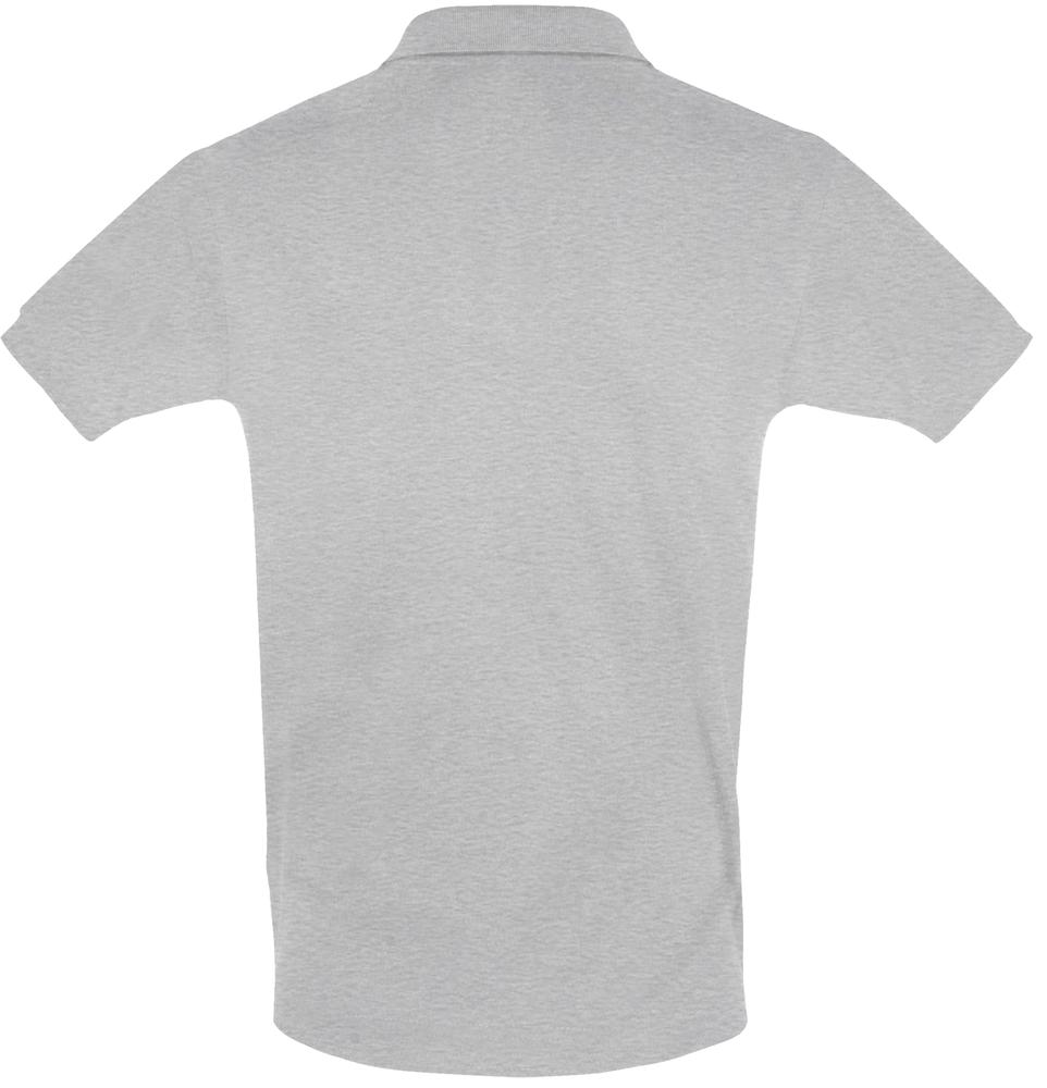 Рубашка поло мужская Perfect Men 180 серый меланж