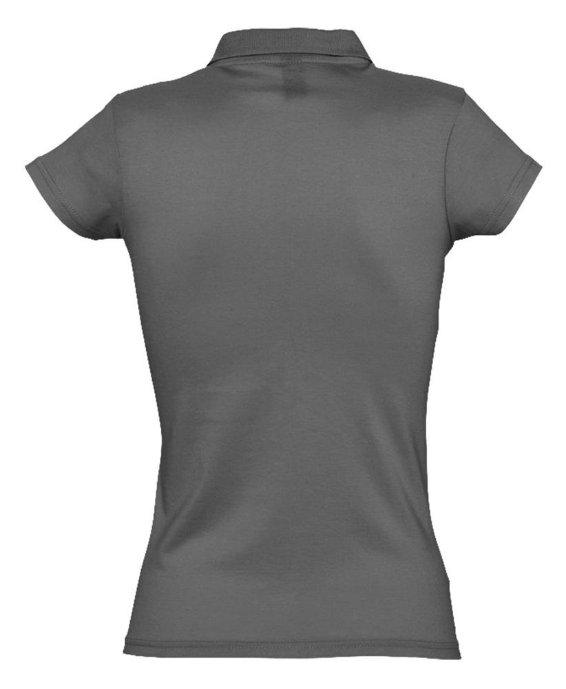 Рубашка поло женская Prescott Women 170, темно-серая