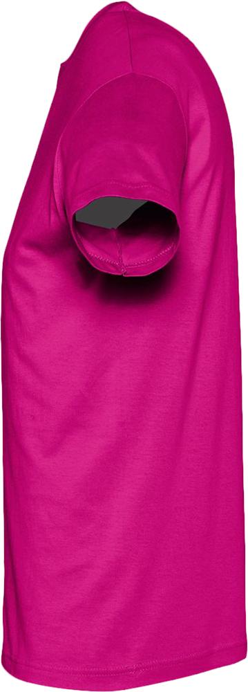 Футболка унисекс Regent 150, ярко-розовая (фуксия)