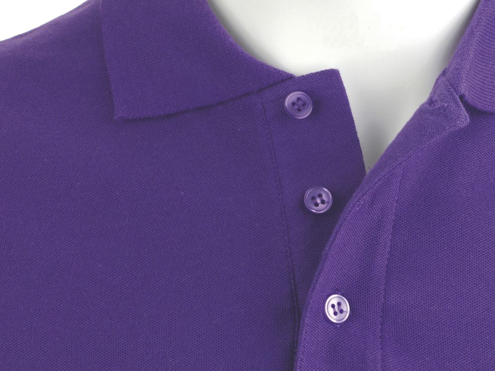 Рубашка поло мужская Spring 210, темно-фиолетовая