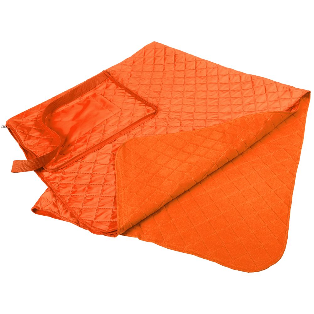 Плед для пикника Soft & Dry, темно-оранжевый