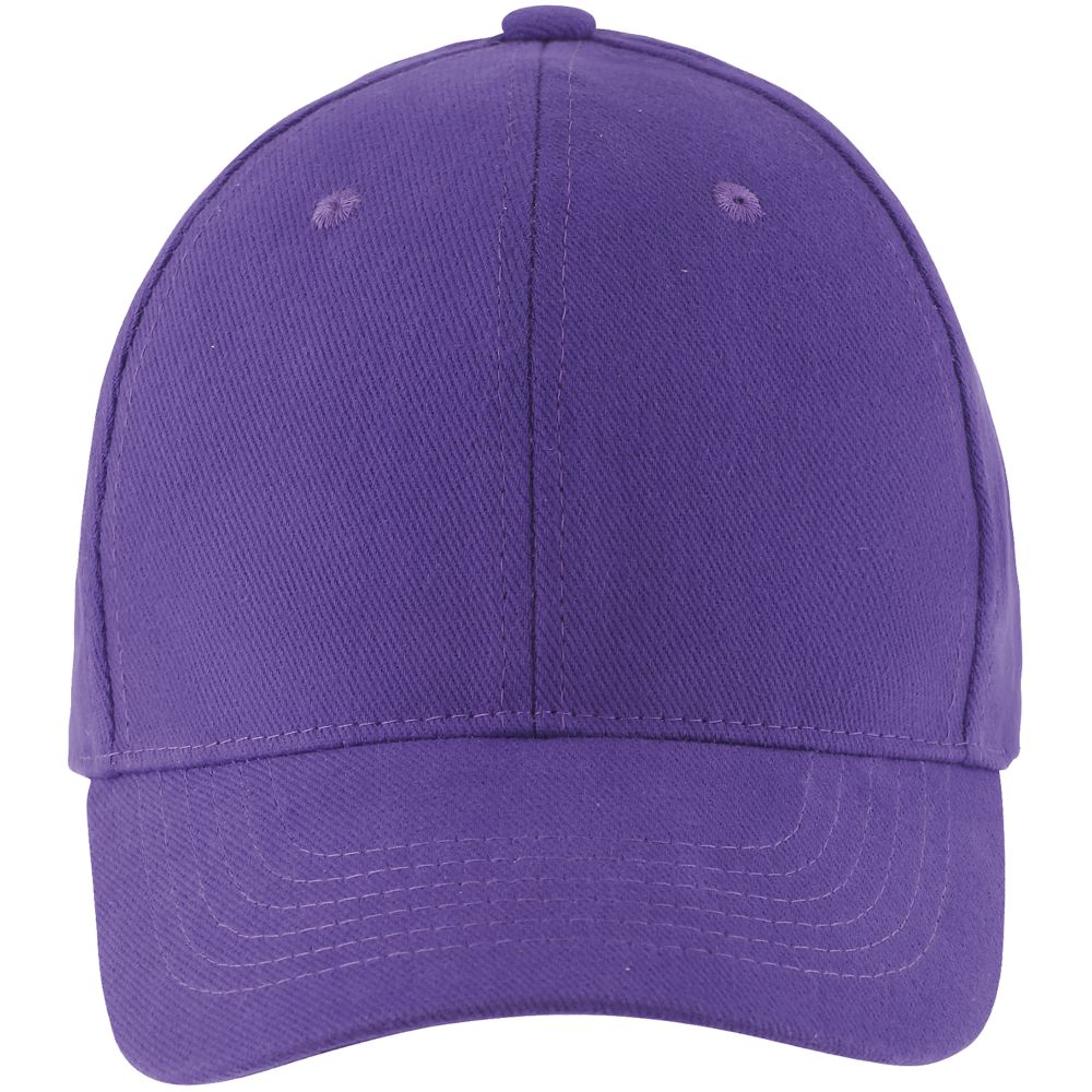 Бейсболка Buffalo, темно-фиолетовая