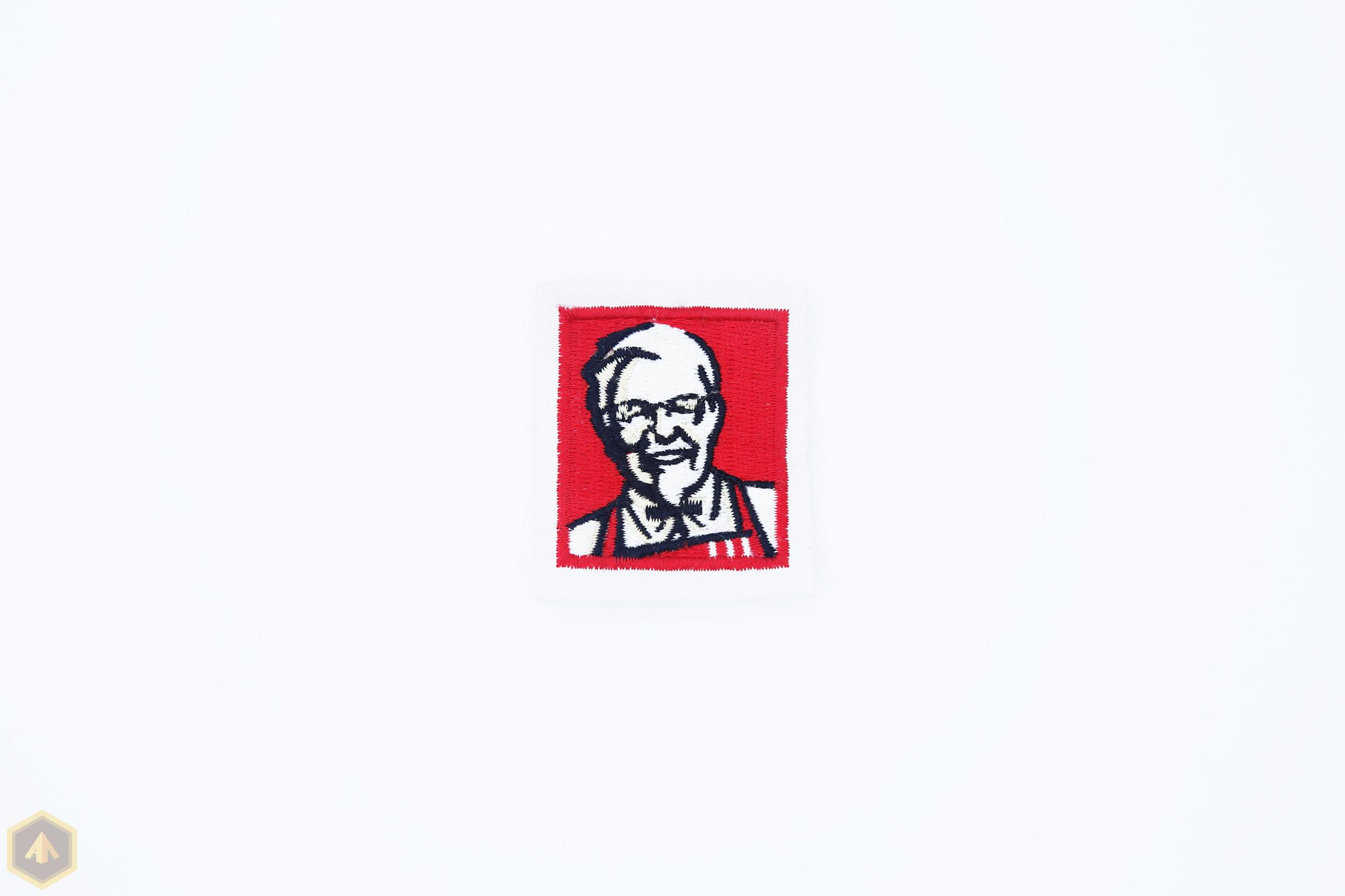 Вышивка на спецодежд KFC — 1
